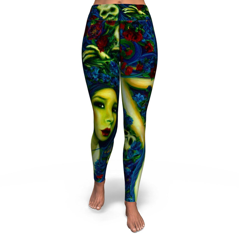 Belladonna AKA Deadly Nightshade Yoga Pants