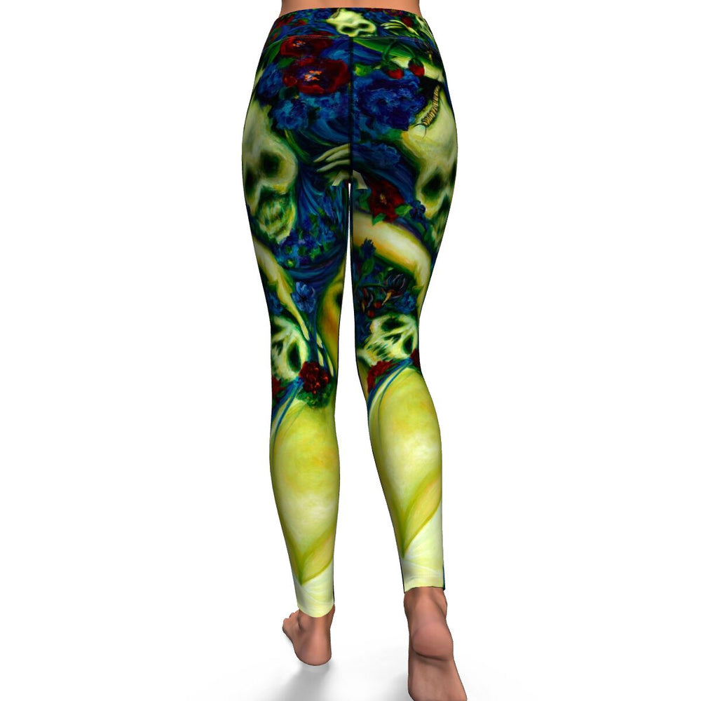 Belladonna AKA Deadly Nightshade Yoga Pants