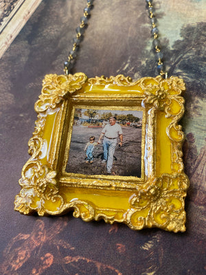 Custom Keepsake Photo Medallion of Your Loved One - Keepsake Medallion