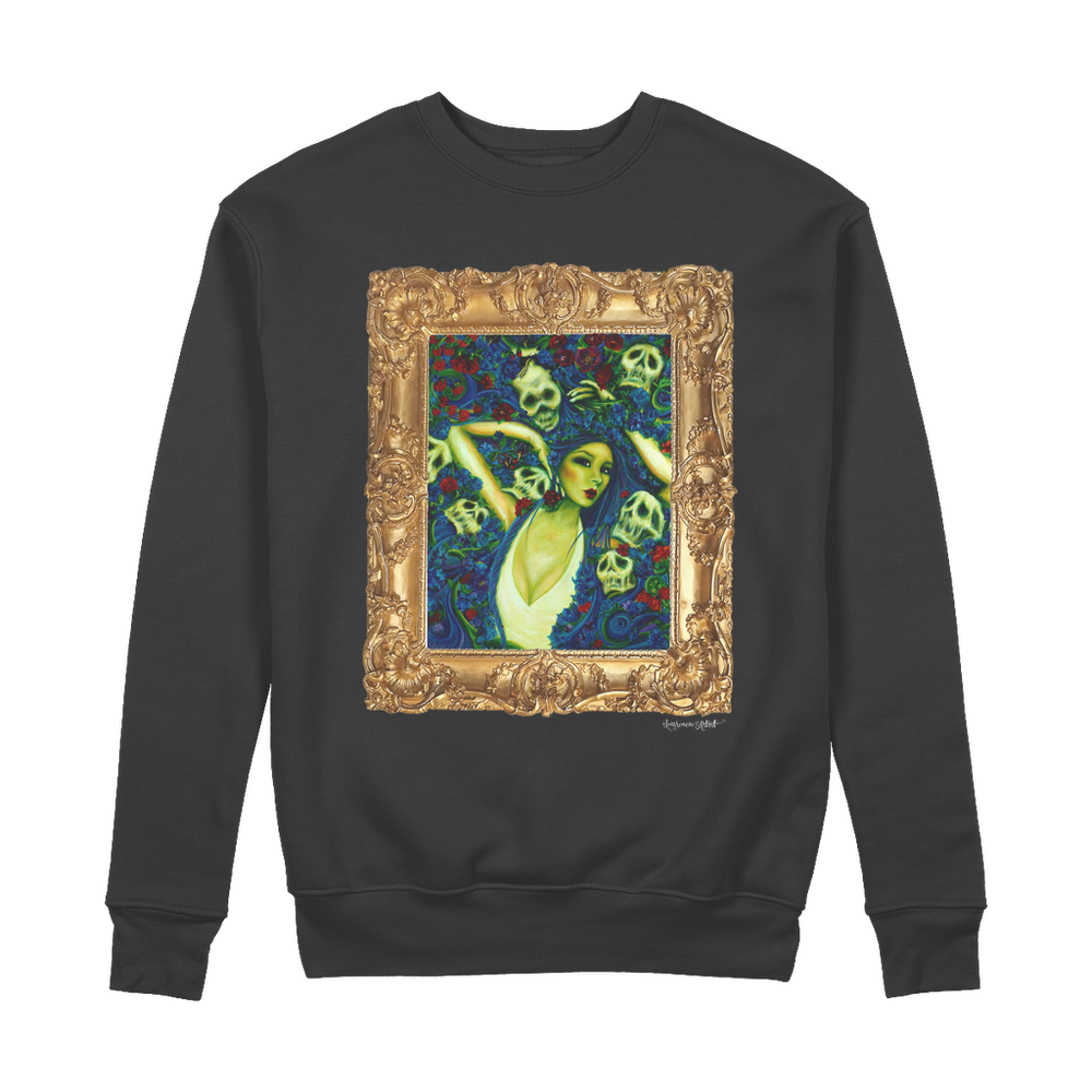 Belladonna aka Deadly Nightshade 100% Organic Cotton Sweatshirt
