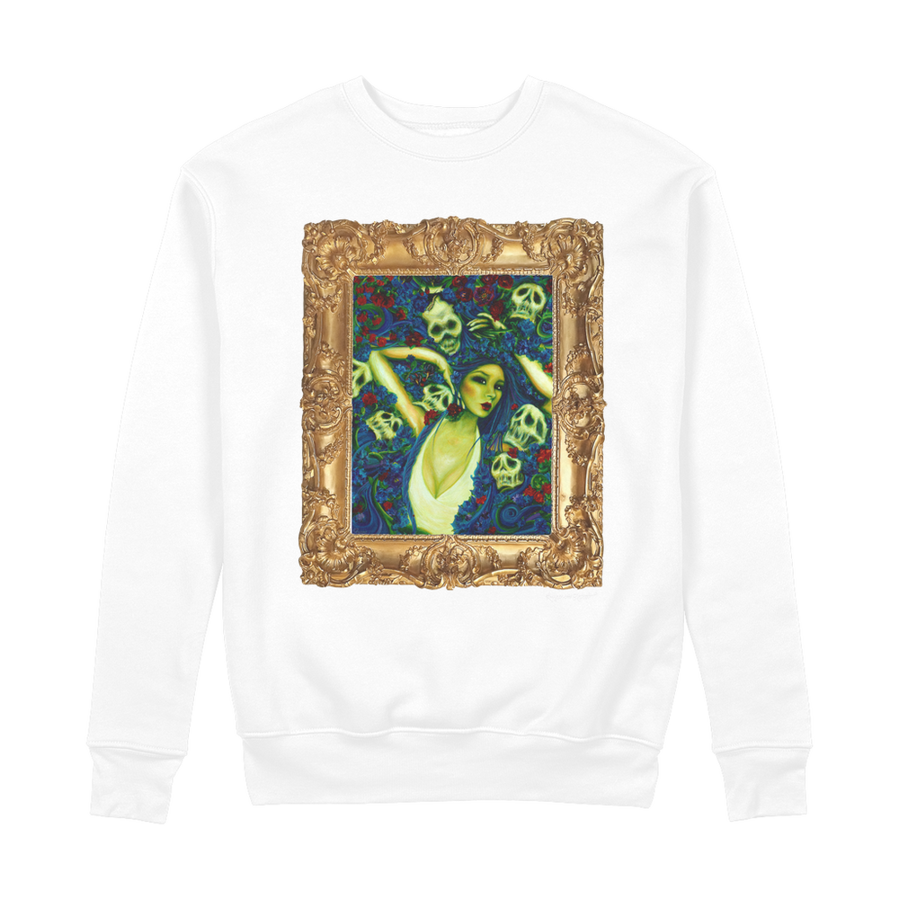 Belladonna aka Deadly Nightshade 100% Organic Cotton Sweatshirt