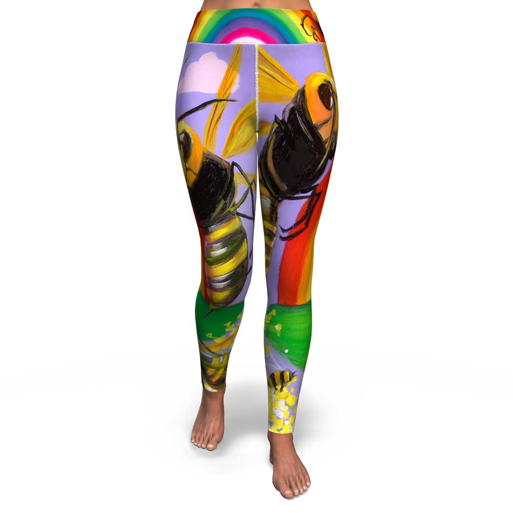 NEW - Happy Giant Murder Hornets Yoga Pants