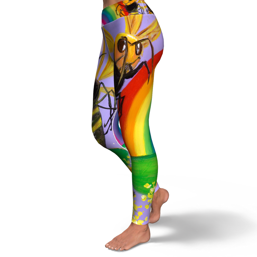 NEW - Happy Giant Murder Hornets Yoga Pants