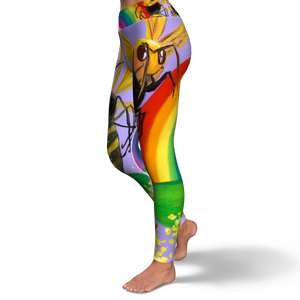 NEW - Happy Giant Murder Hornets Yoga Pants