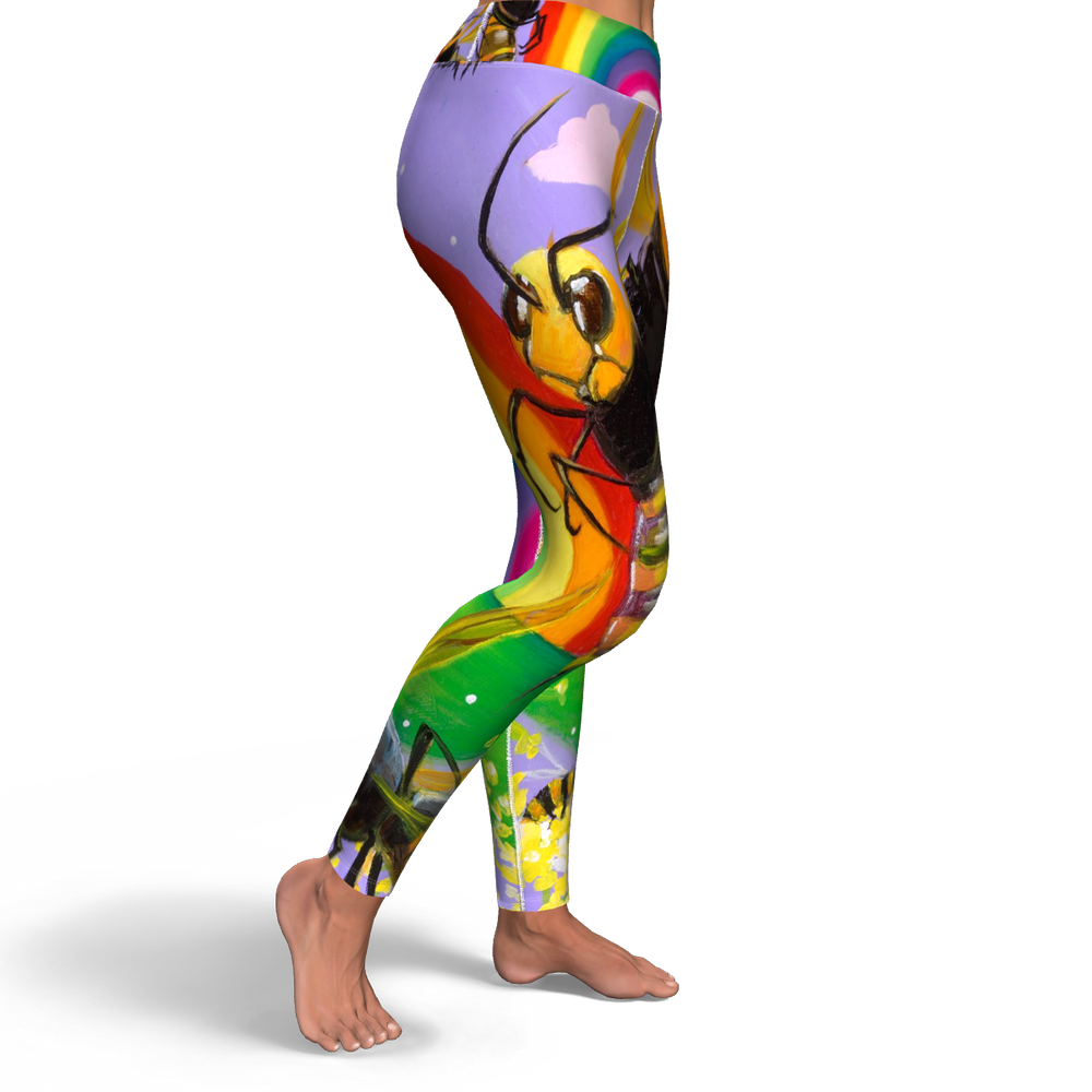 NEW - Happy Giant Murder Hornets Yoga Pants