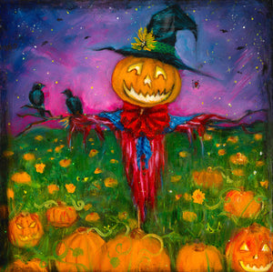 The Happy Scarecrow - Print