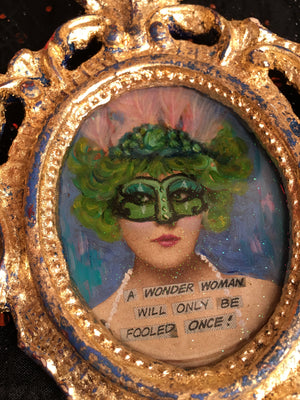 A Wonder Kind of Woman Original Oil Painting
