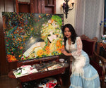 Minori Bloom Original Oil Painting