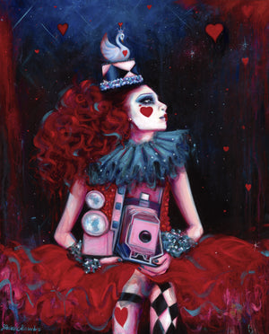 Harlequin Jewel 2 Original Oil Painting