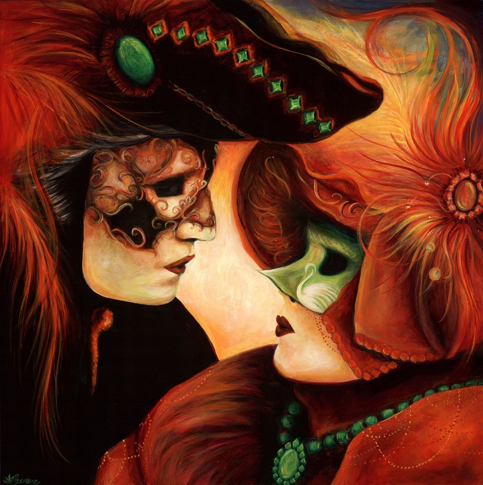 A Lover’s Lament- Glitter Medallion