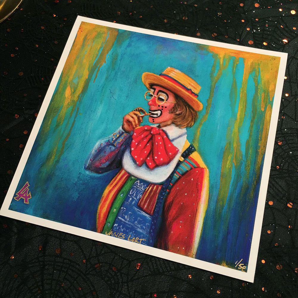 Portrait of "James Lort" Honey Boy - Signed and Numbered Print