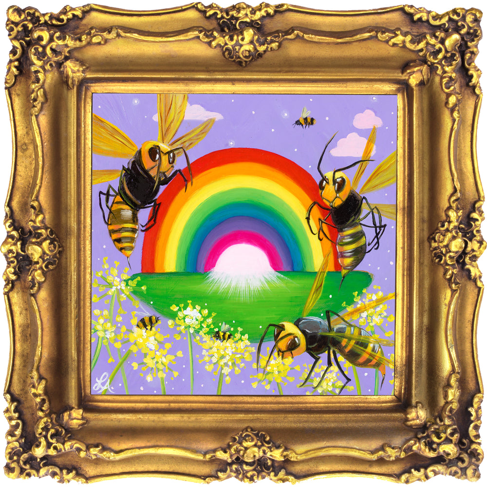 NEW - Happy Giant Murder Hornets Yoga Pants