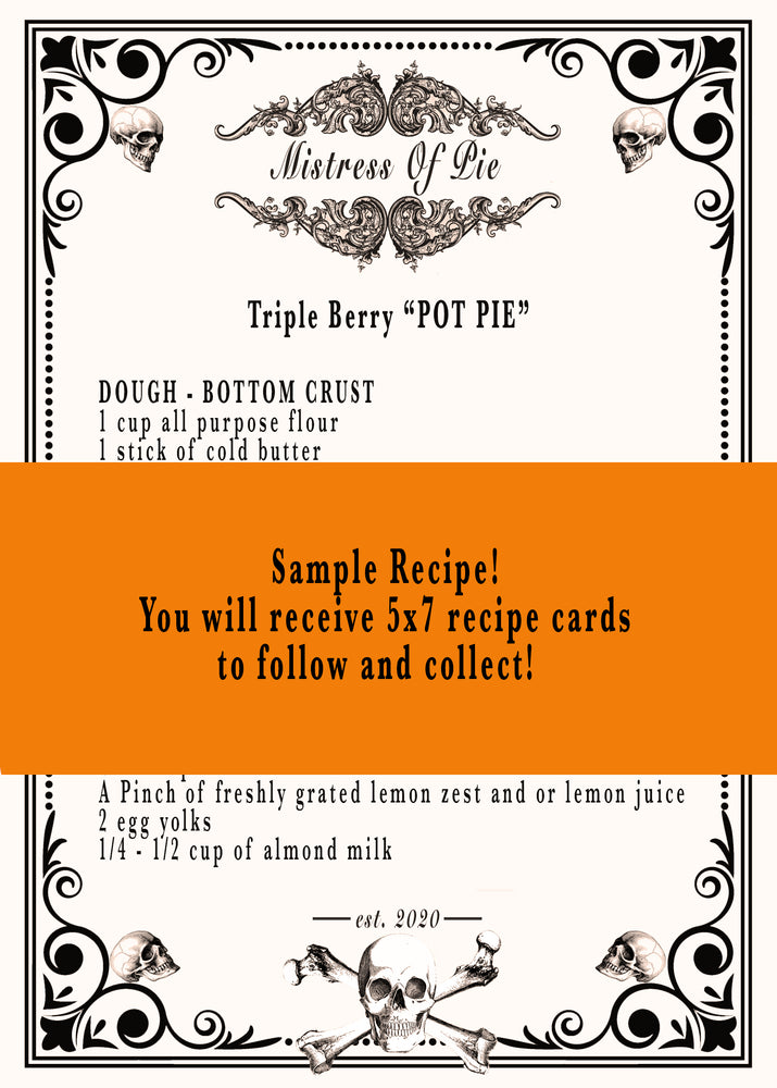 Triple Berry "Pot Pie" Recipe